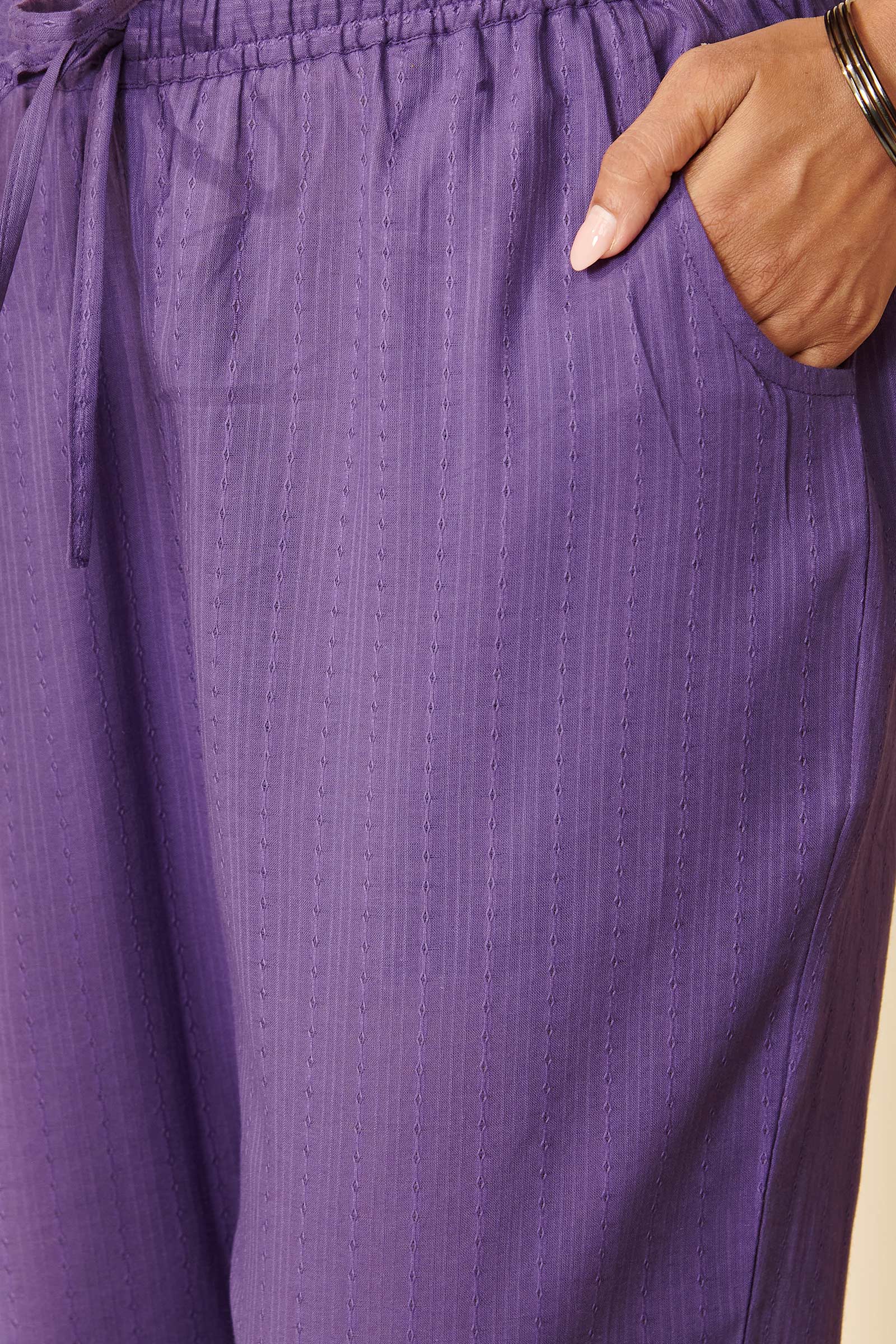 Surplus: Roza Rosana Purple Narrow Pants