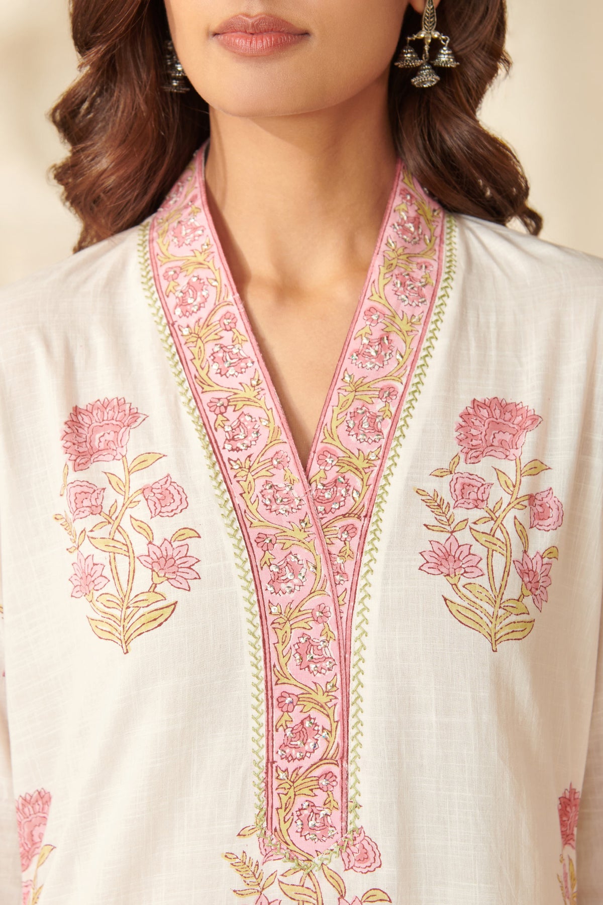 Gulbarg Rania Sanganeri Kurta
