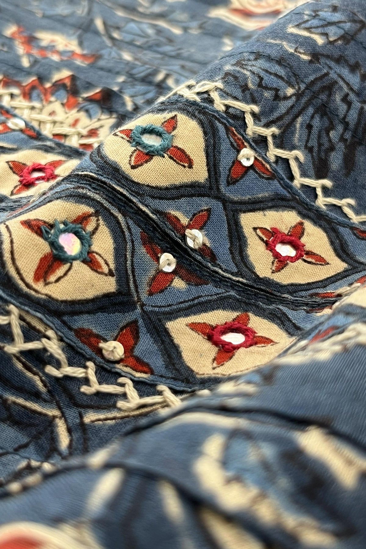 Sehra Yasmina Bagru Kurta