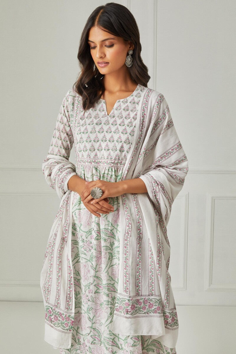 Roz Meher Nahid Sanganeri Dupatta