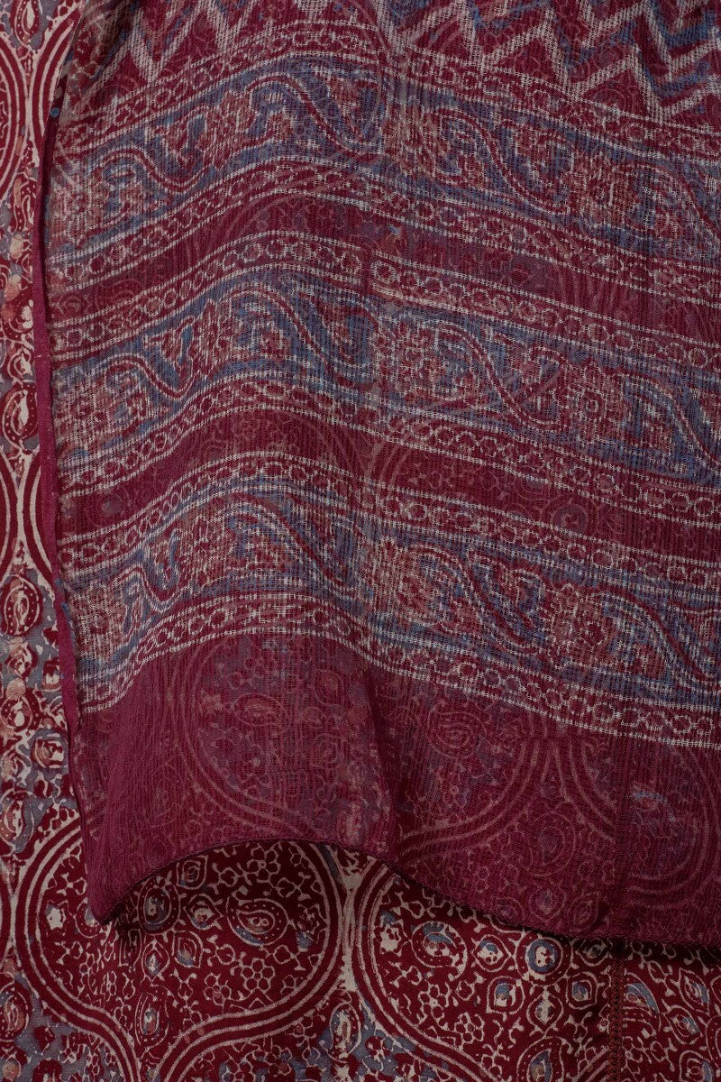 Zubeida Sareen Ajrak Kota Dupatta