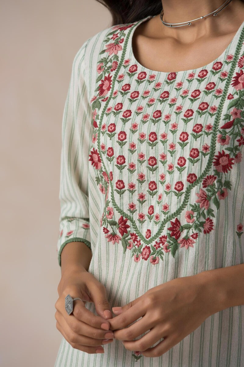 Gulbarg Faheema Handloom Kurta