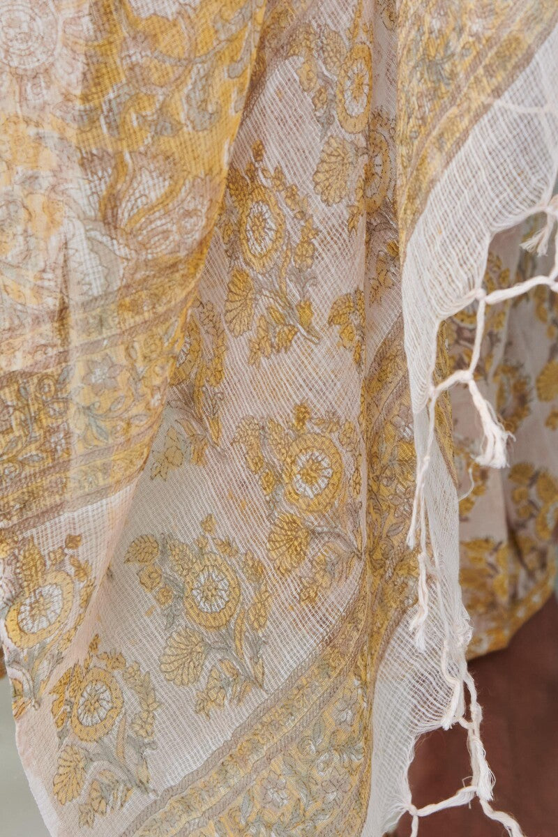 Gauhar Zarah Sanganeri Kota Dupatta