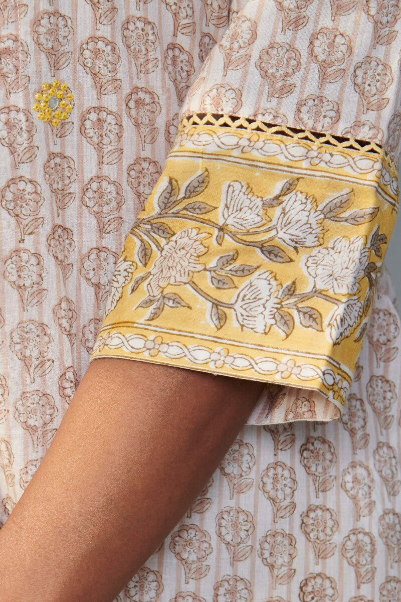 Gauhar Zarah Sanganeri Kurta