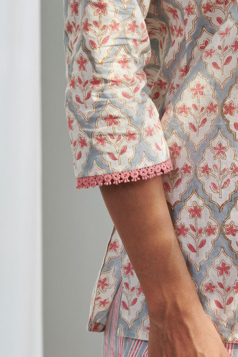Nasrine Layla Sanganeri Pyjama Set