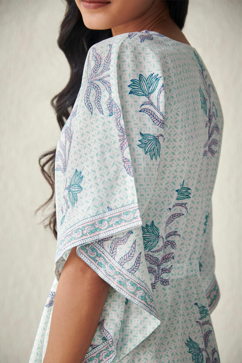 Roza Mirza Sanganeri Kaftan