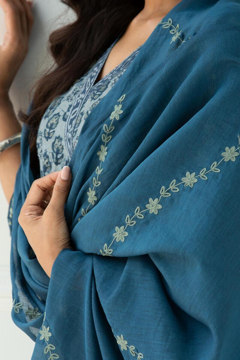 Sehra Zarina Cotton Silk Dupatta