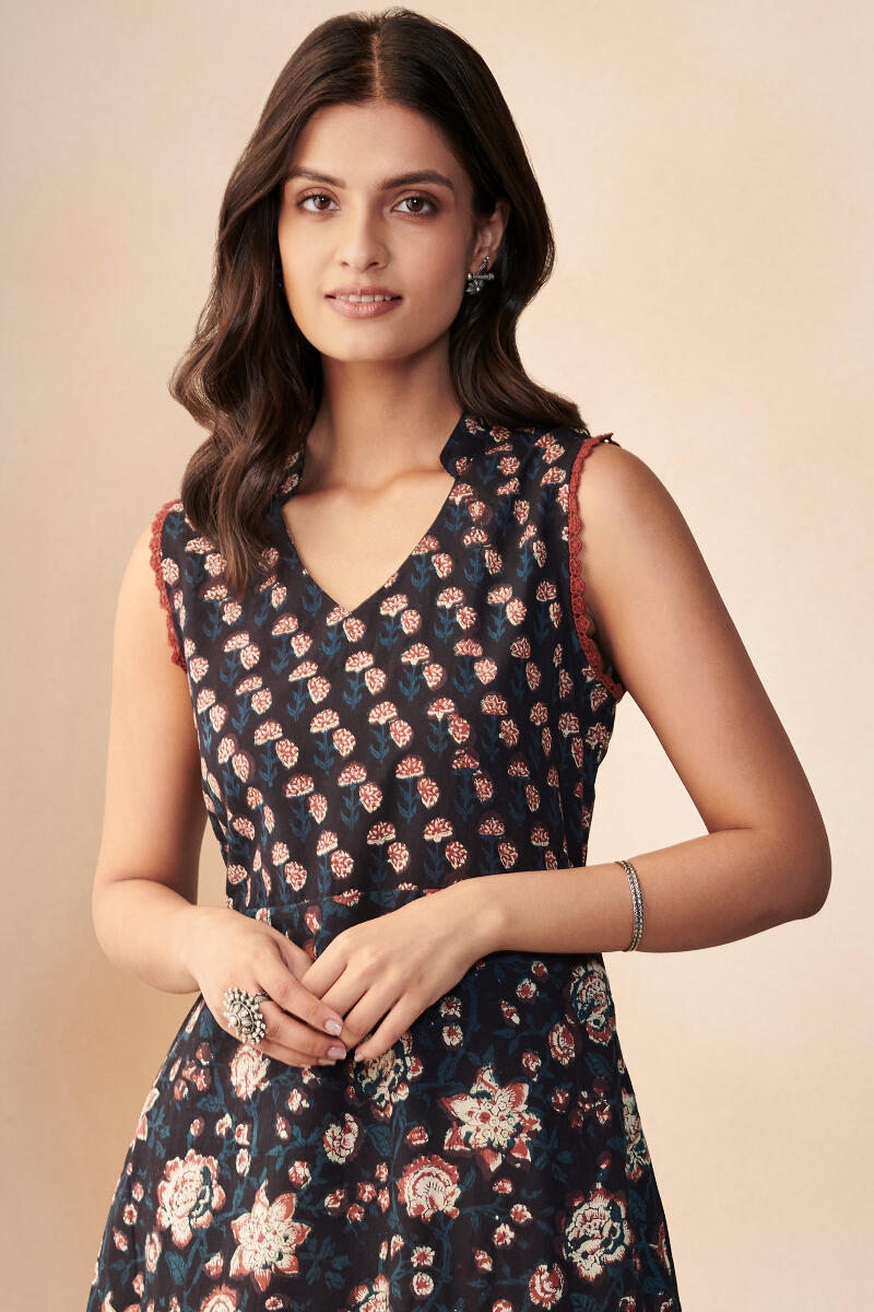 Sehra Mirza Bagru Dress