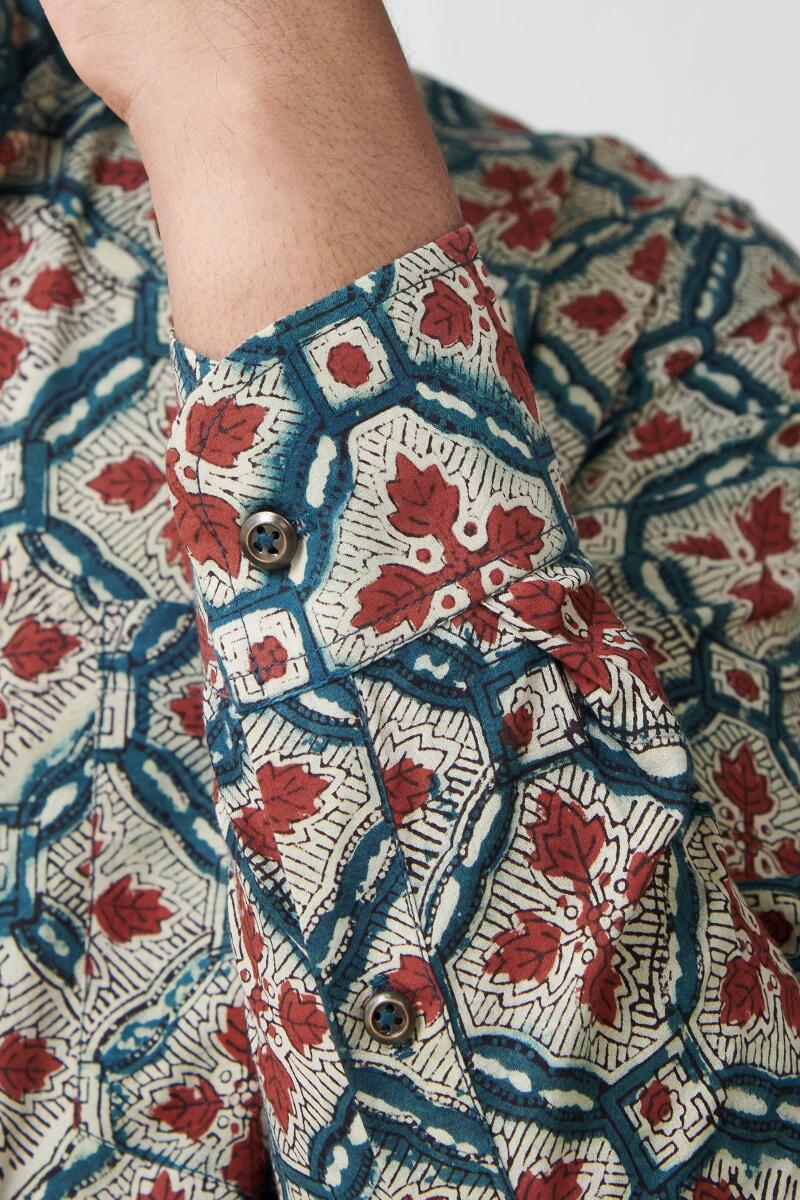 Zaid Mihir Bagru Shirt