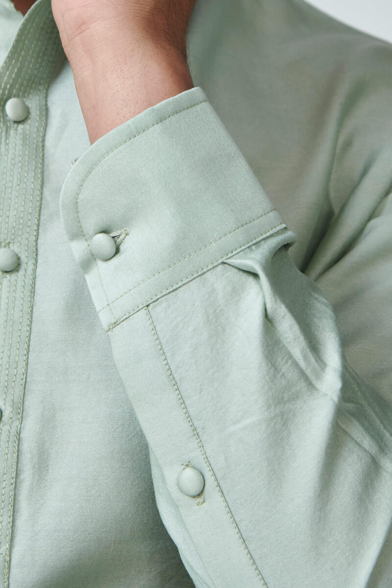 Zaid Kiaan Chanderi Kurta