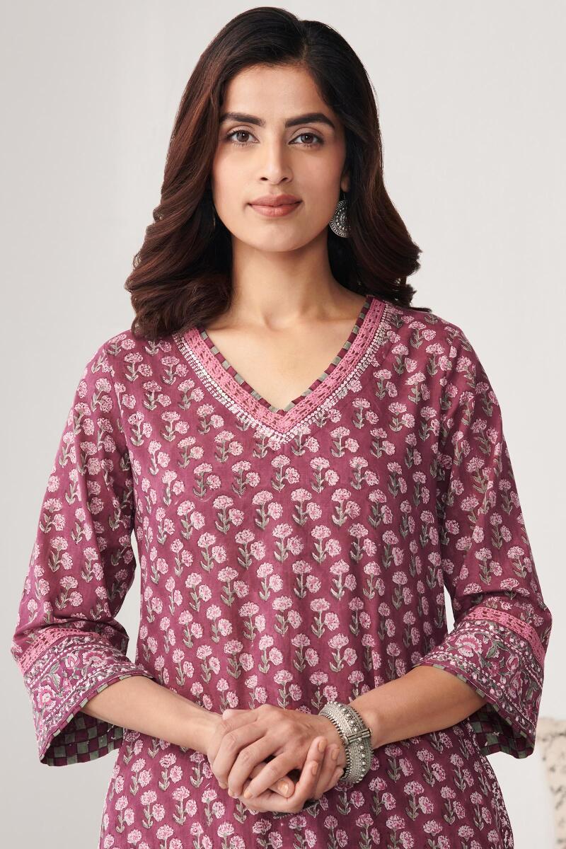 Nasrine Rabiah Sanganeri Kurta