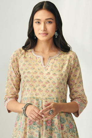 Nasrine Yasmine Sanganeri Kurta