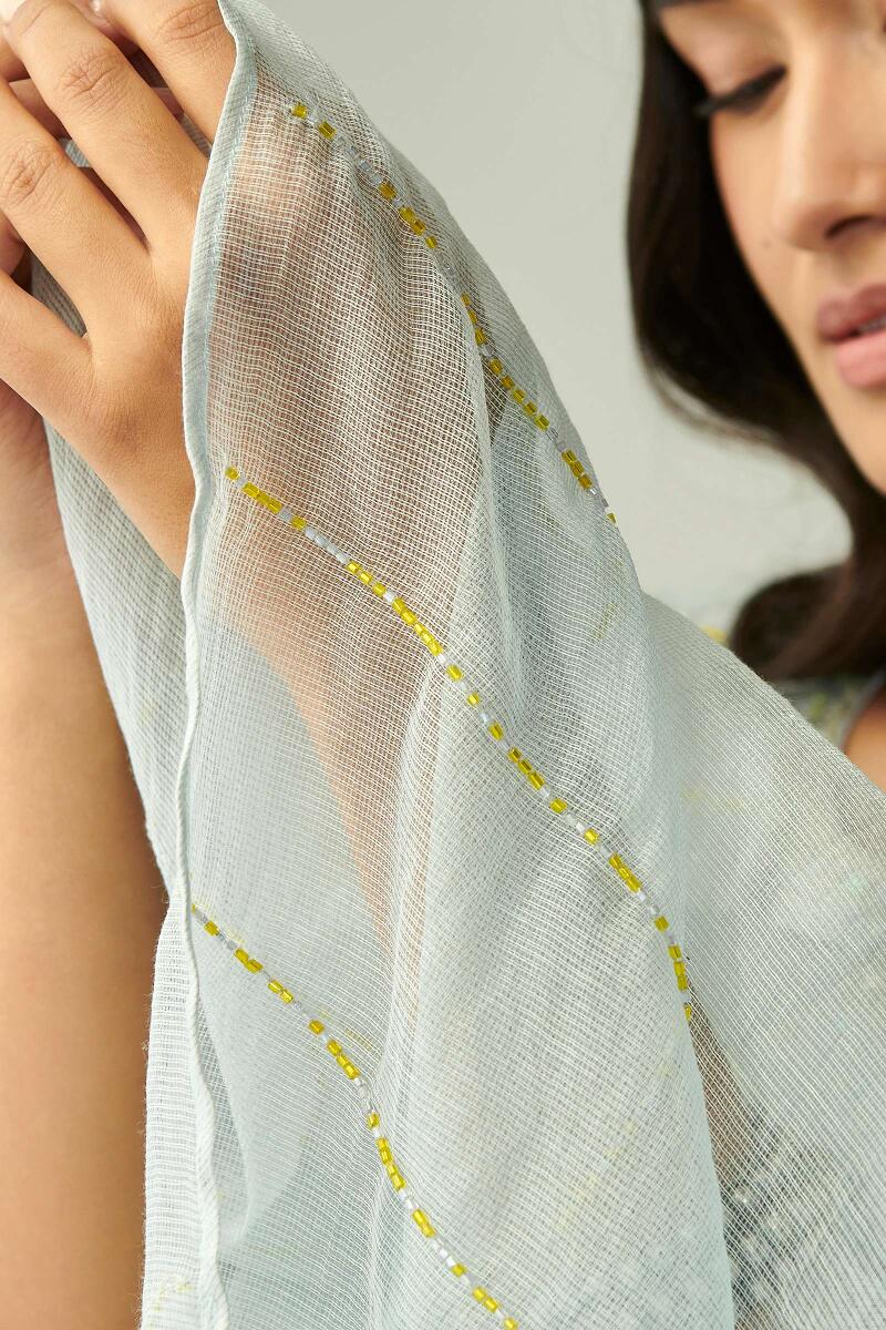 Nasrine Zeenat Cotton Silk Dupatta