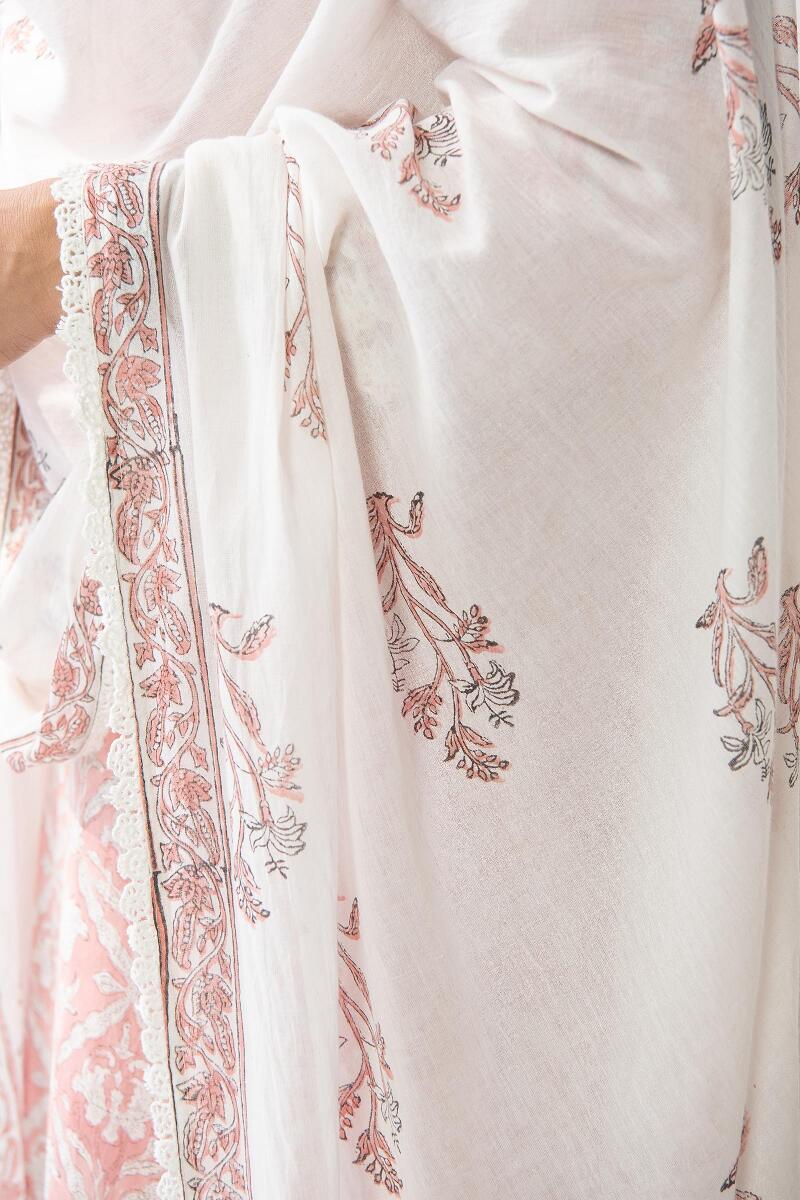 Gauhar Gulshan Sanganeri Dupatta
