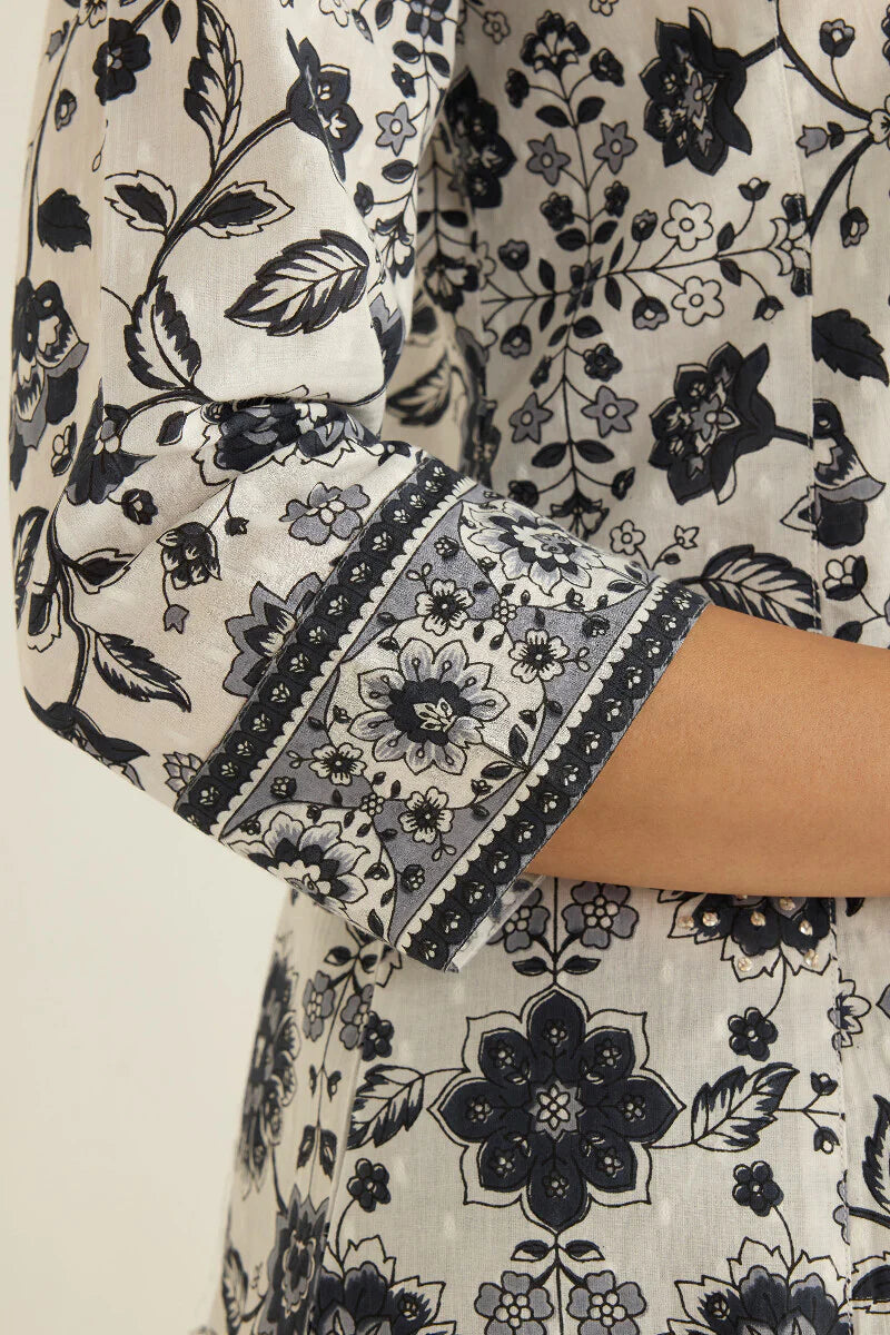 Surplus: Gulraiz Mahi Sanganeri Kurta