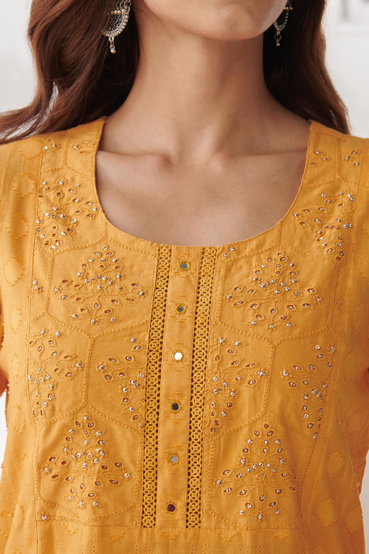 Roza Adira Yellow Kurta