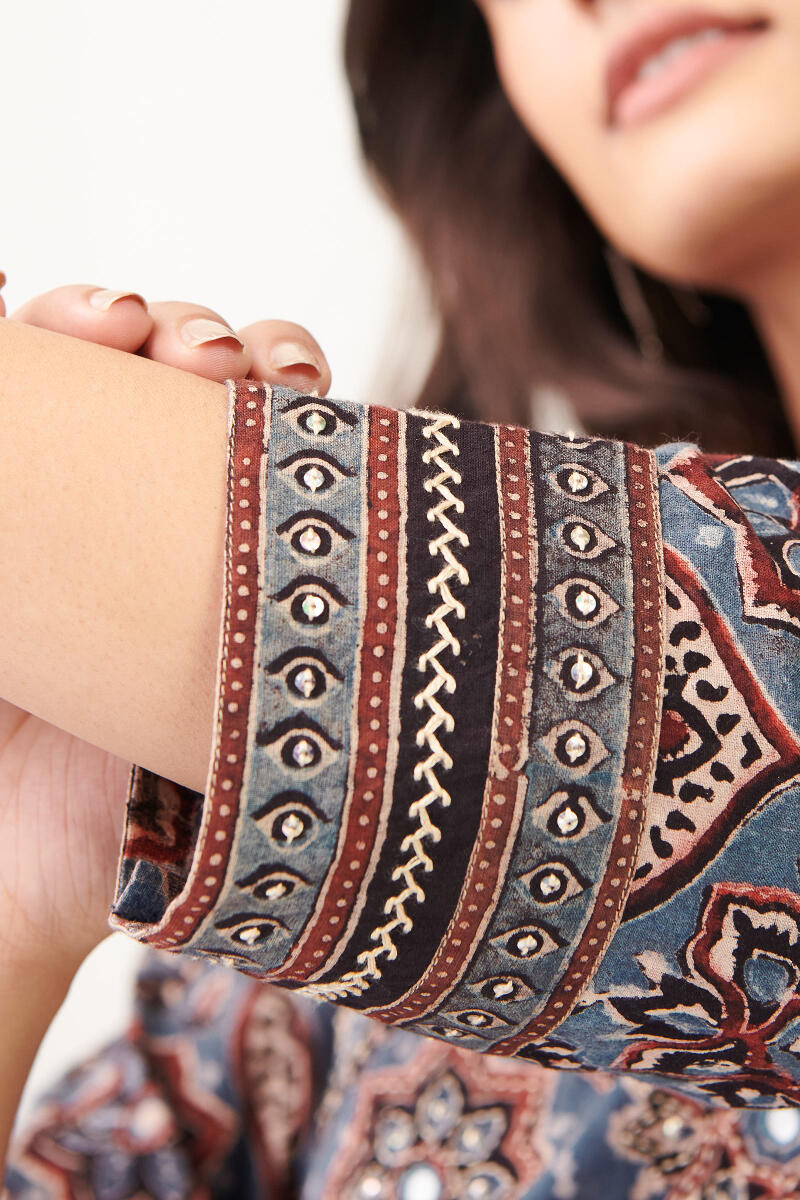 Sehra Rumaisa Ajrak Top