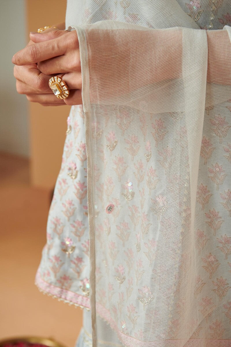 Shirin Mehnaaz Cotton Silk Dupatta