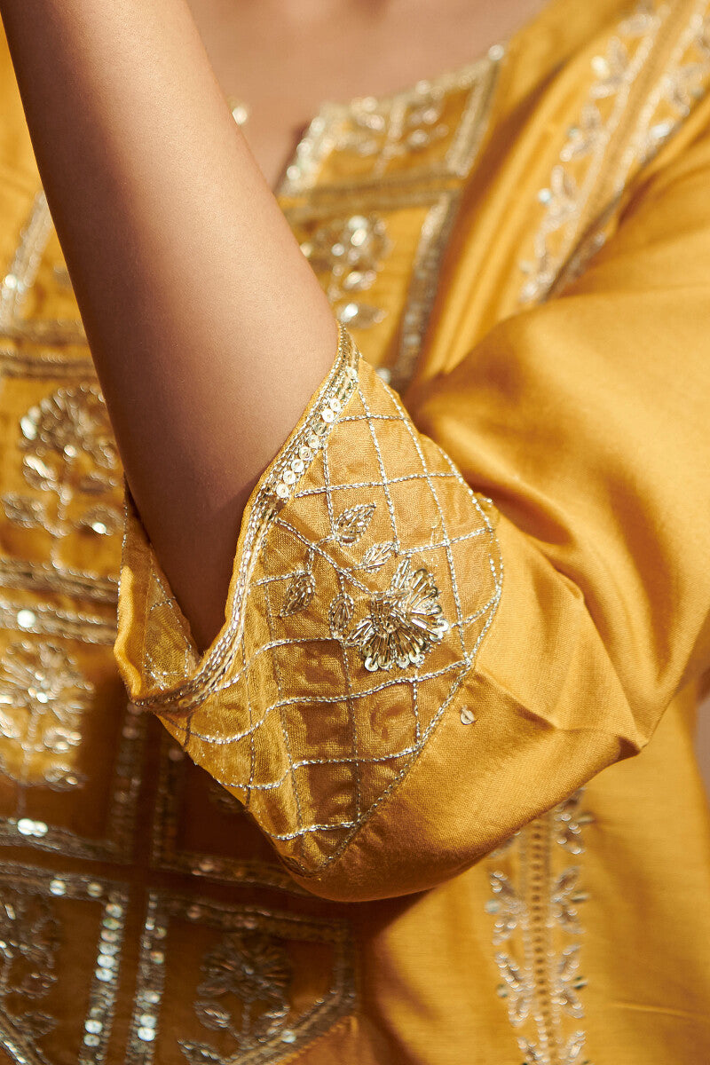 Shirin Farhin Chanderi Kurta
