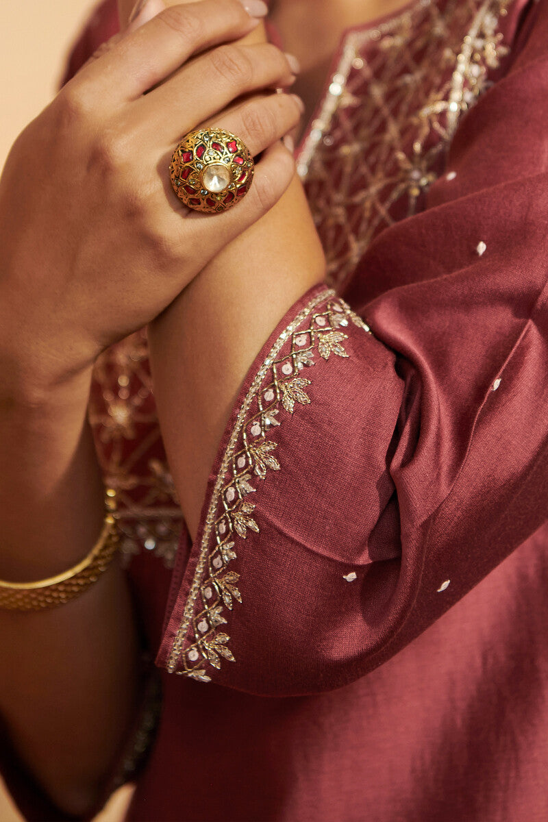 Shirin Shanaya Chanderi Kurta