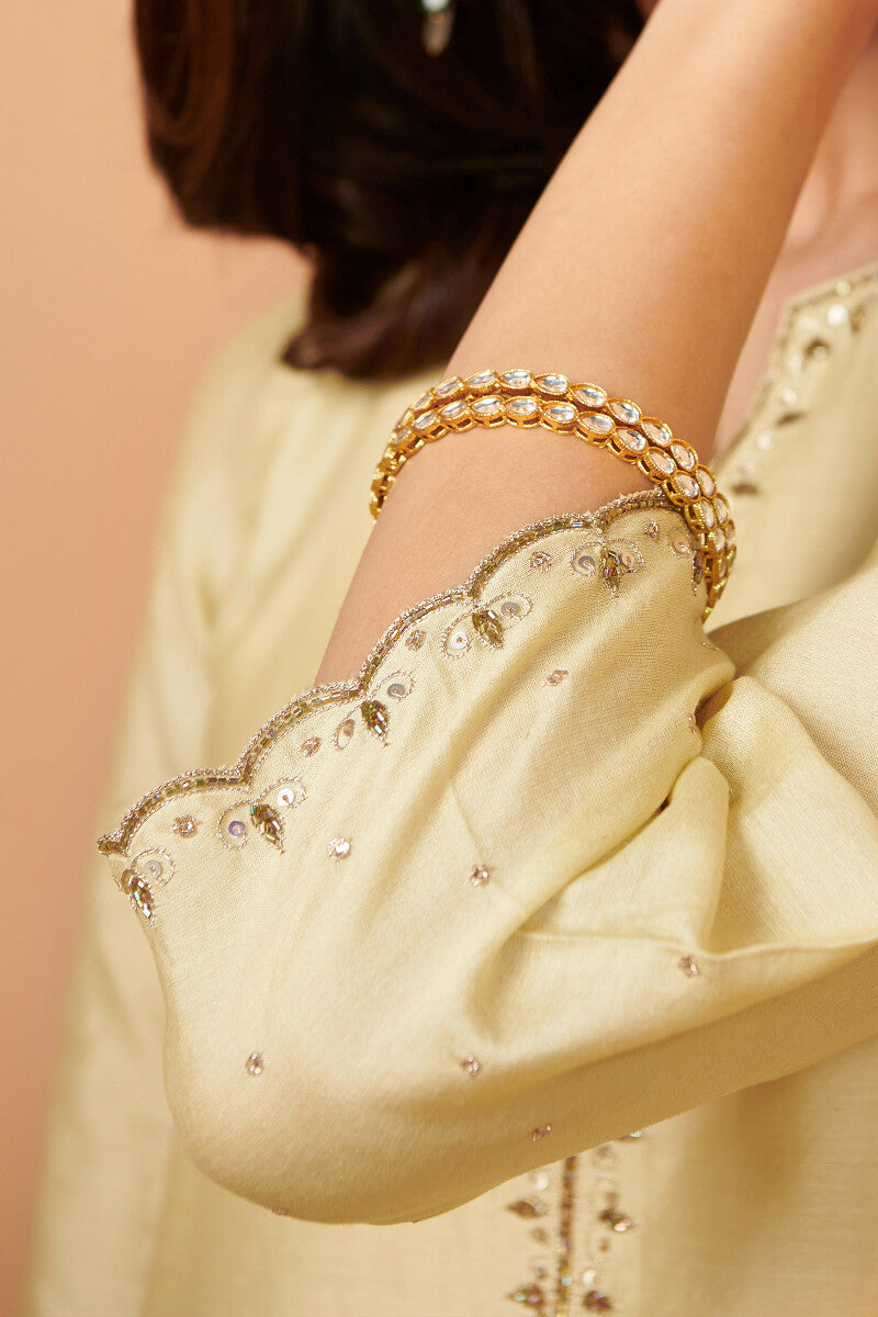 Shirin Jasmina Chanderi Kurta