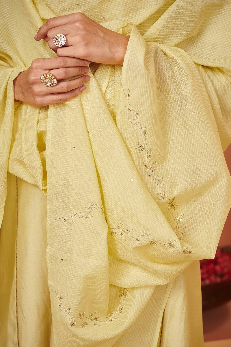 Shirin Jasmina Cotton Silk Dupatta