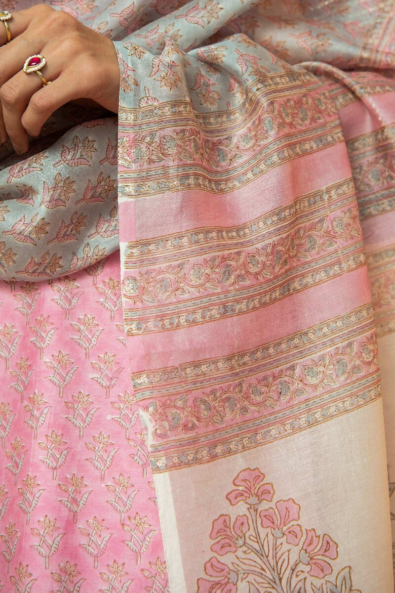 Shirin Amarya Sanganeri Chanderi Dupatta