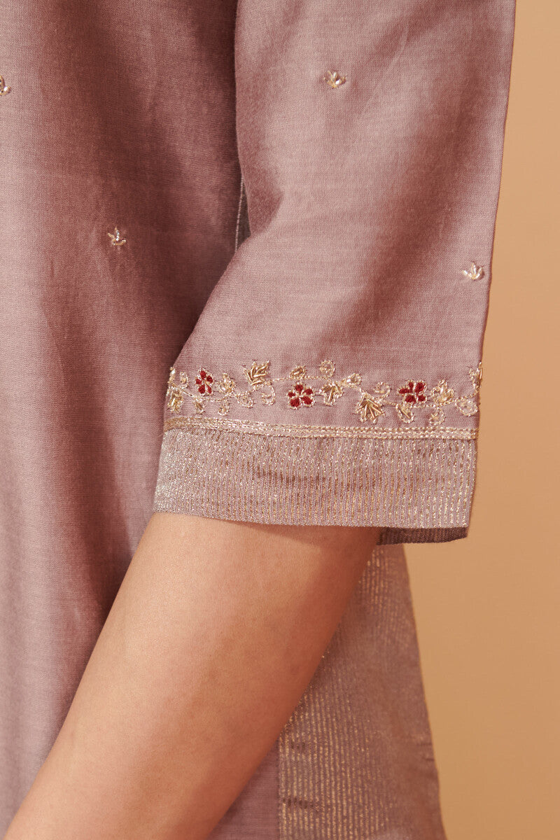 Shirin Zohra Chanderi Kurta