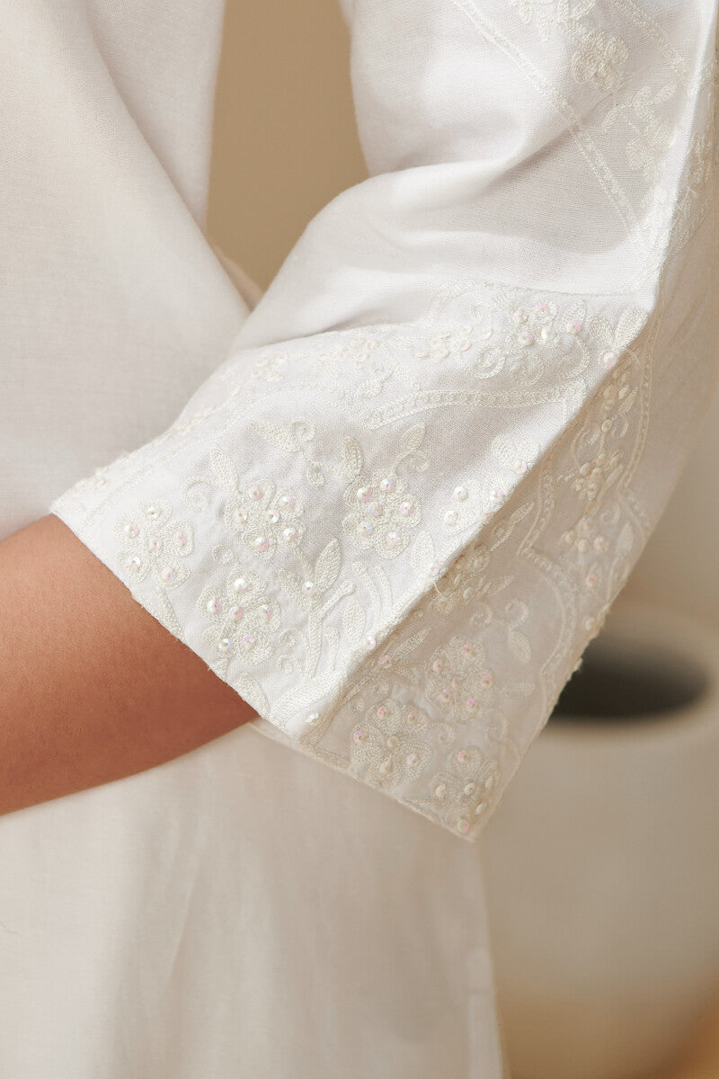 Raahat Zubeida Chanderi Kurta