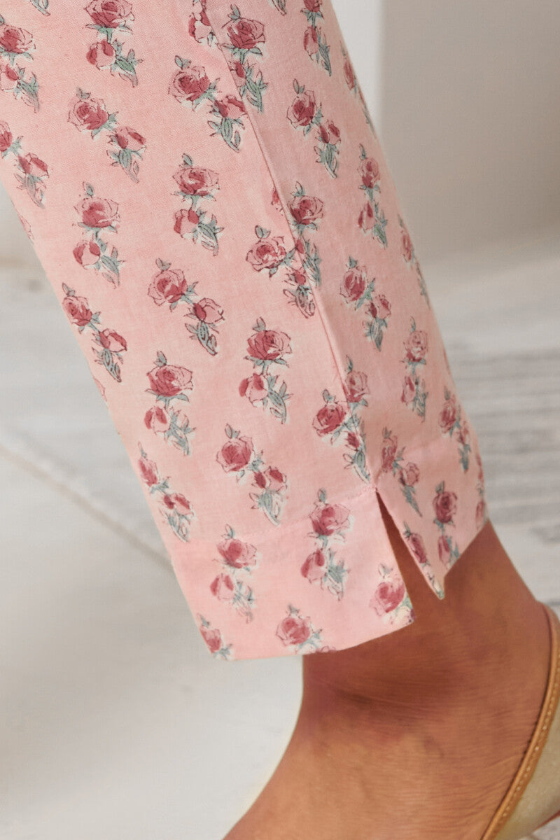 Gulbarg Nazam Sanganeri Narrow Pants