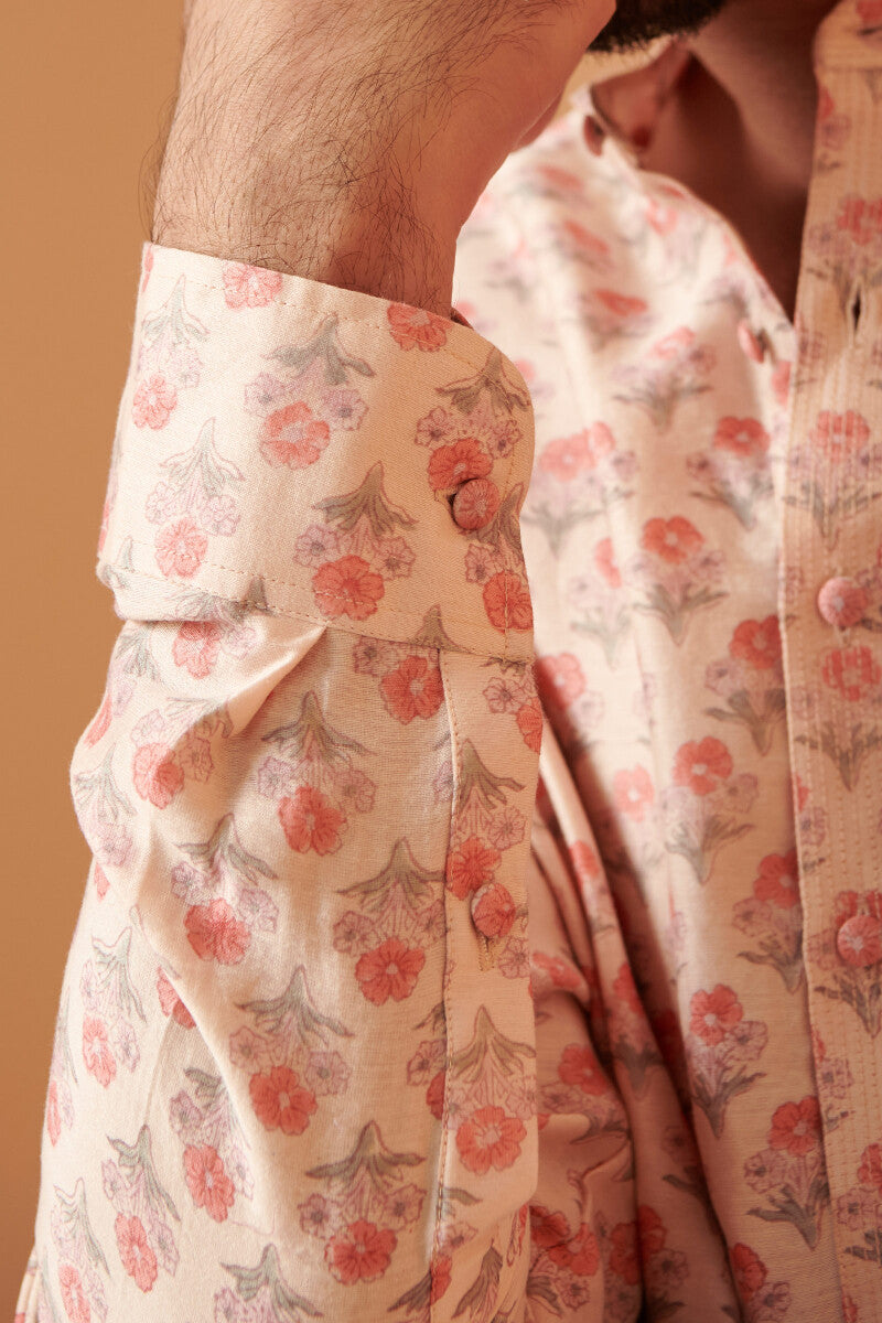 Shirin Zafar Chanderi Kurta