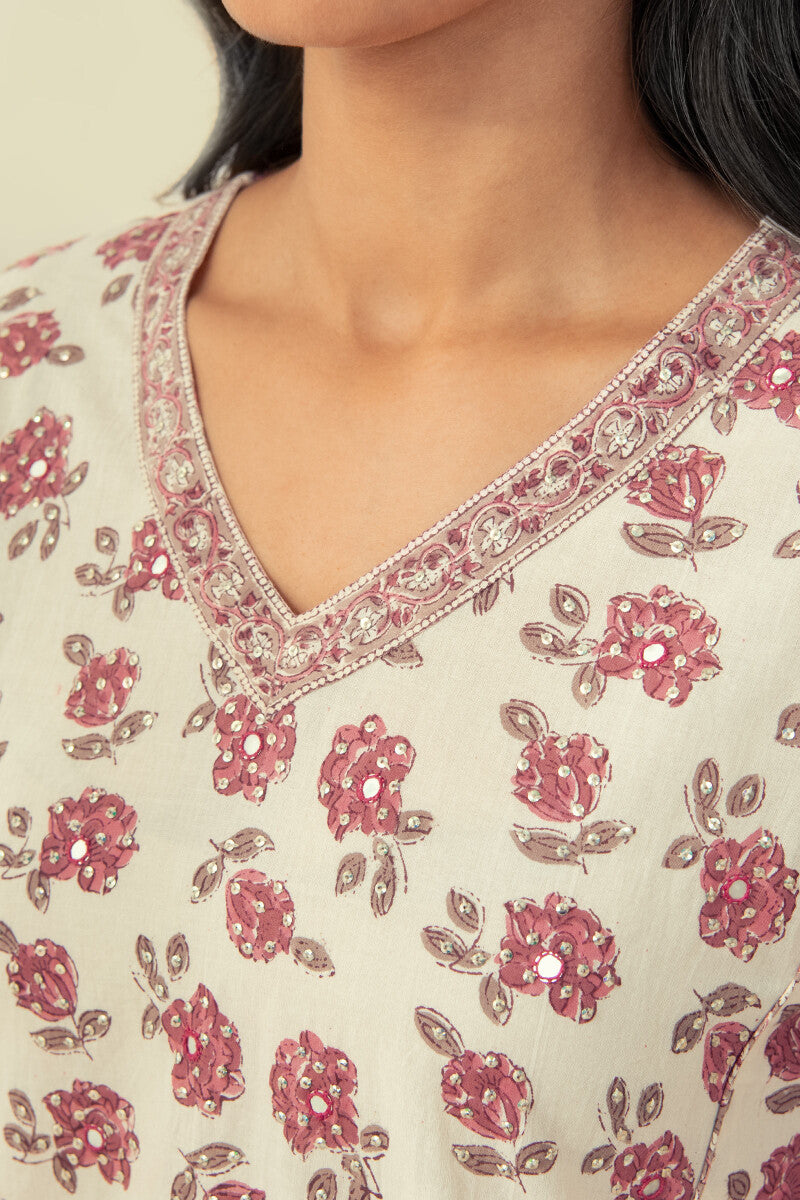 Gulbarg Alizeh Sanganeri Kurta