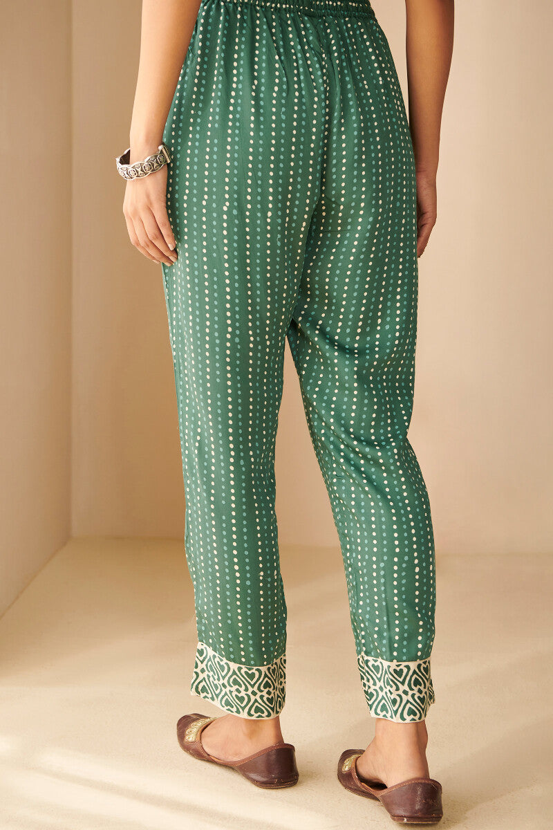 Sehra Nikhat Bagru Modal Narrow Pants