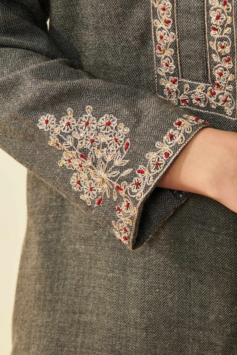 Naadirah Ruhani Faux Wool Kurta