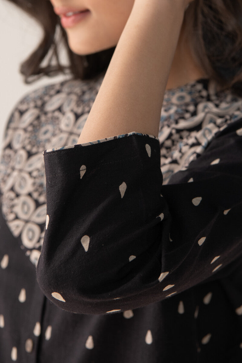 Sehra Farzana Ajrak Top