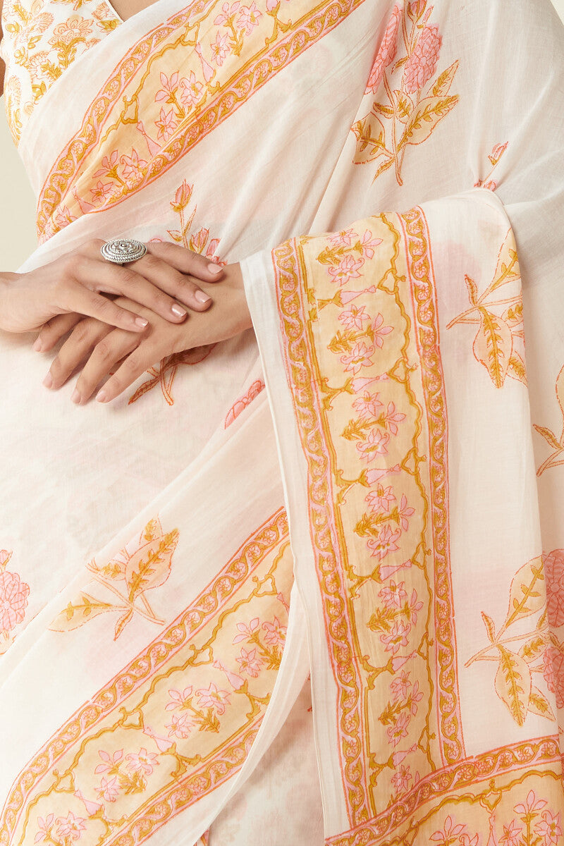 Gulbarg Rahida Sanganeri Saree