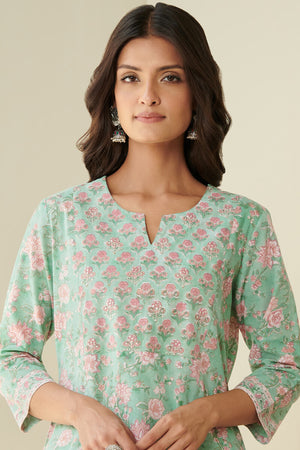 Gulshan Bagh Rumaisa Sanganeri Kurta