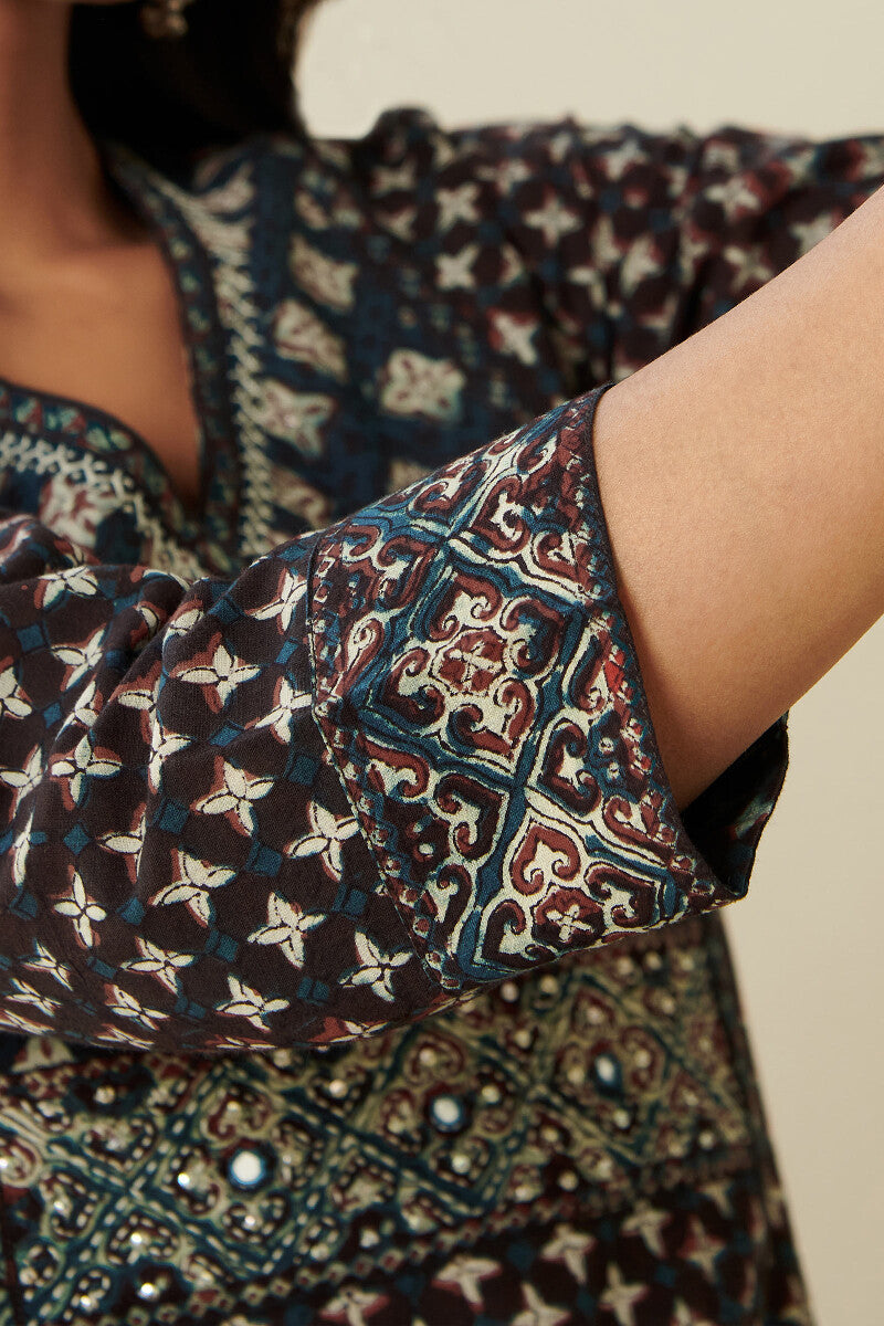 Sehra Jaya Bagru Kurta