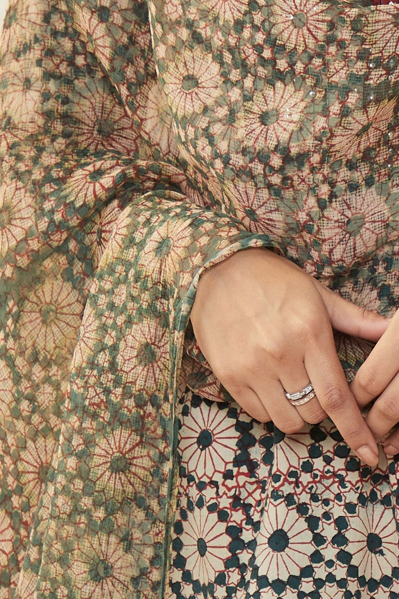 Sehra Mehreen Bagru Kota Dupatta