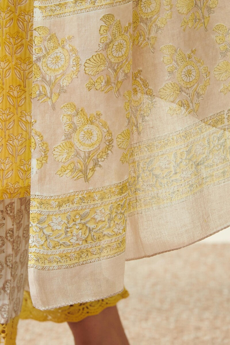 Isfahan Ferhia Sanganeri Dupatta