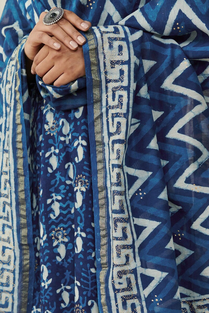 Sehra Asmara Dabu Chanderi Dupatta