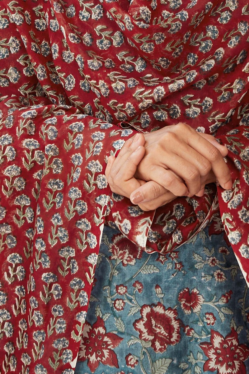 Mehrunissa Saira Sanganeri Chanderi Dupatta