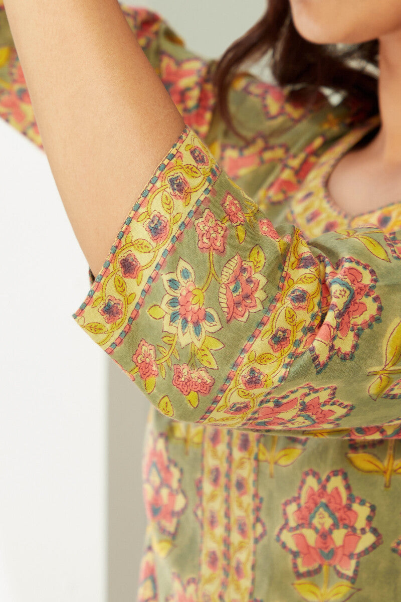 Gulzar Niloufar Sanganeri Kurta