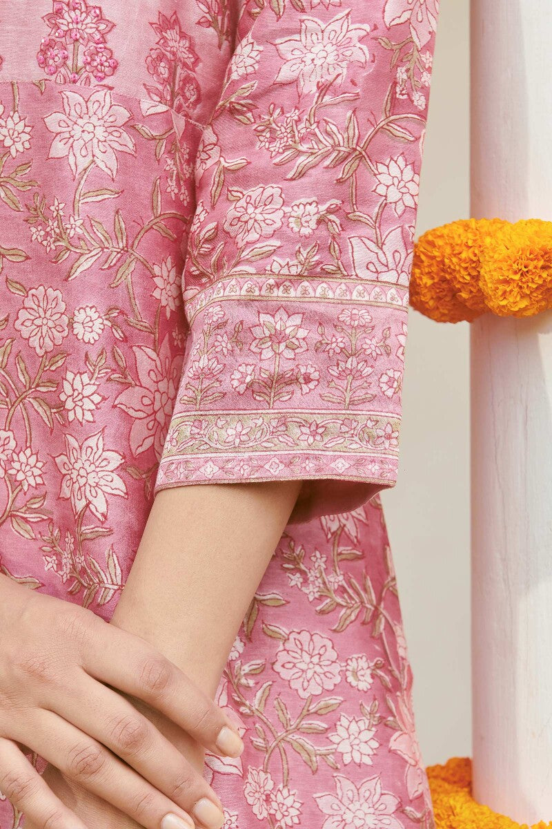 Mehrunissa Maya Chanderi Kurta