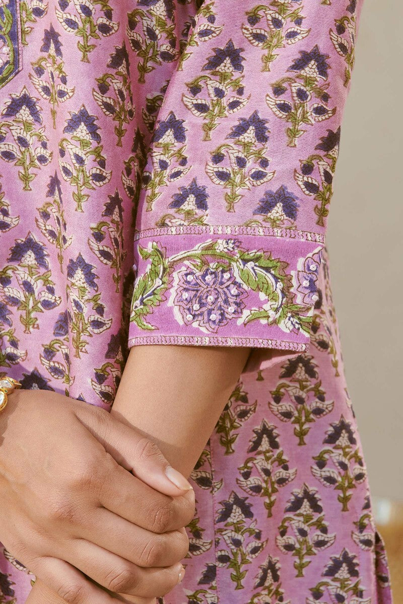 Mehrunissa Sahira Chanderi Kurta