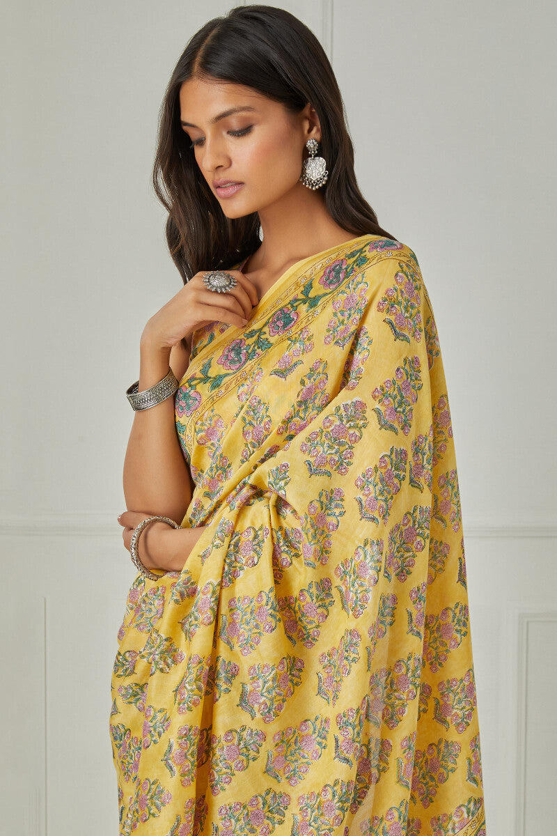 Sanaa Madeeha Chanderi Saree