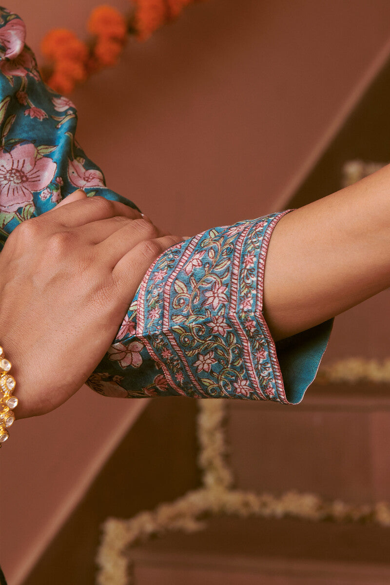 Mehrunissa Kiara Chanderi Kurta