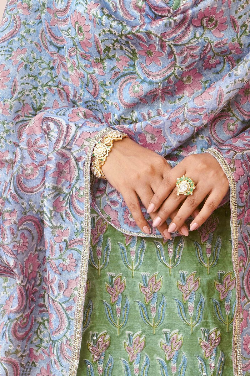 Mehrunissa Farhat Chanderi Dupatta