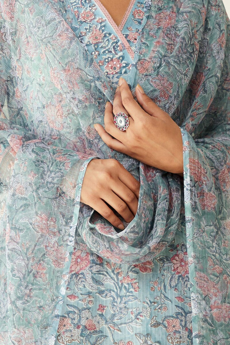 Nasrine Mahi Sanganeri Kota Dupatta