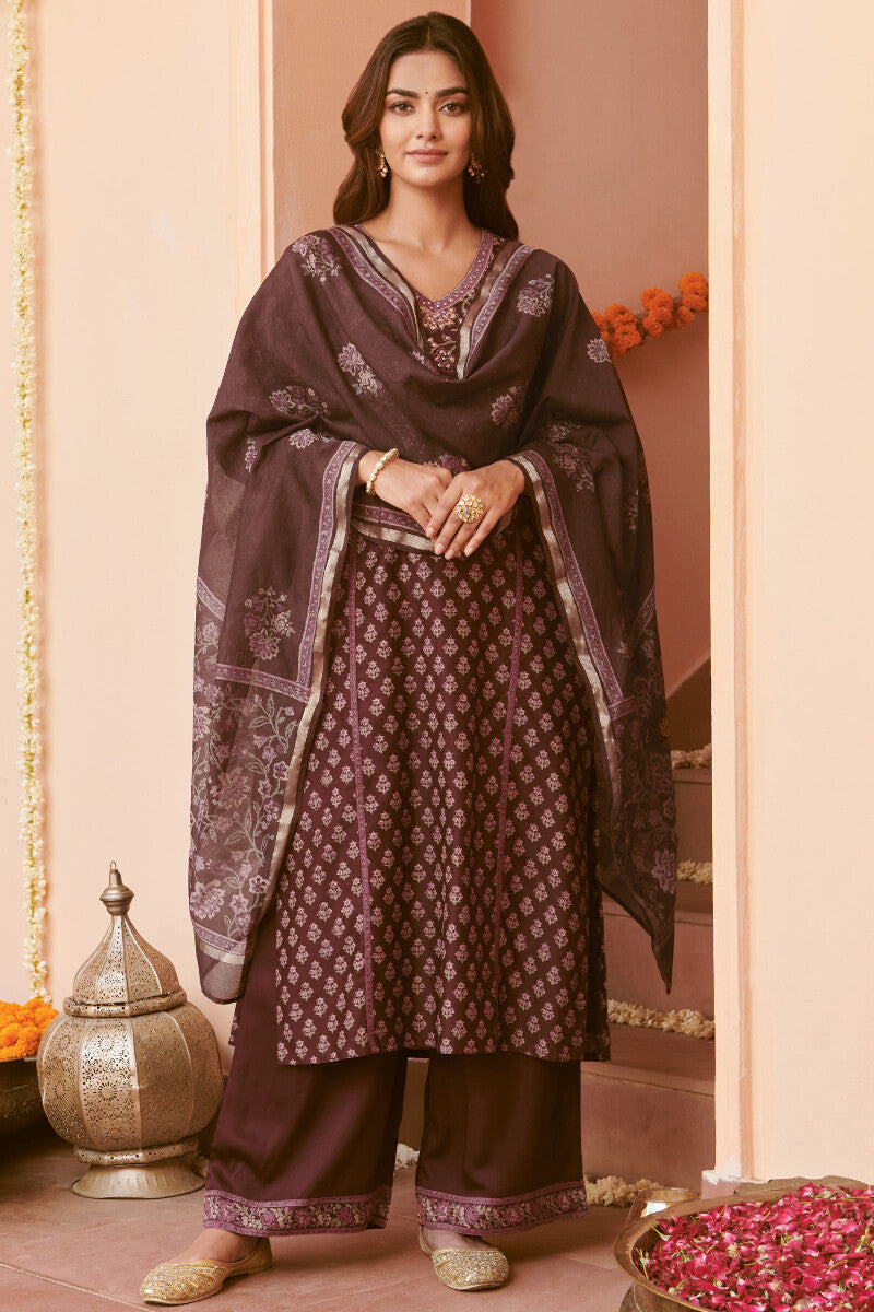 Mehrunissa Inaaya Chanderi Kurta
